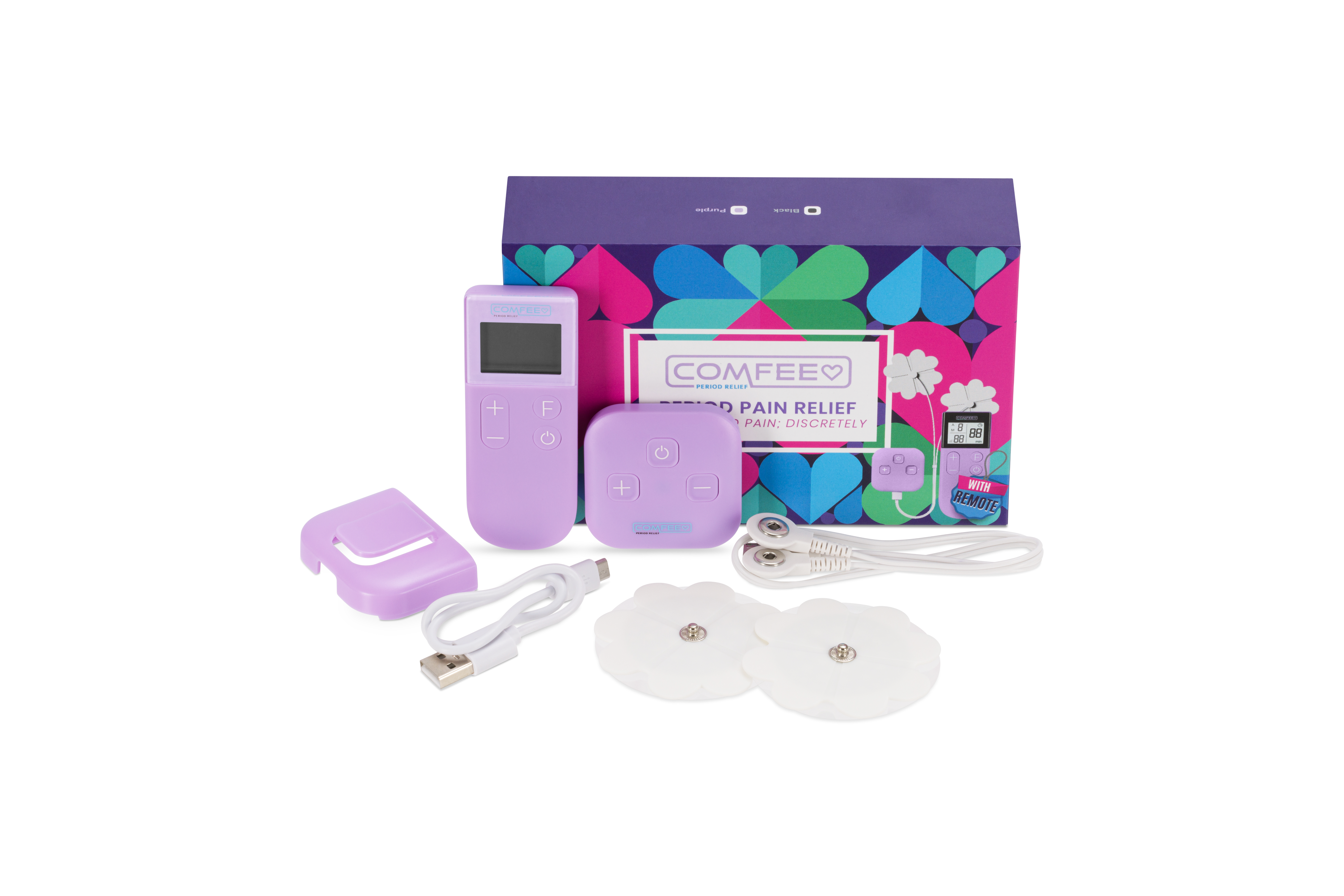 Comfee Heart Period Relief TENS device
