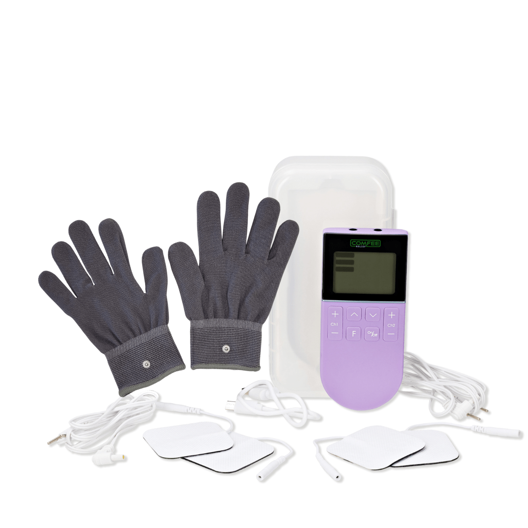 Pain Relief Gloves only - Attach to TENS Power3 (not included)